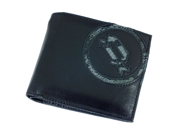 ポリス POLICE イタリアンレザー 折財布 PA5502-10 ブラック
