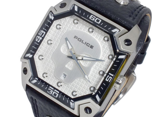 ポリス POLICE クオーツ メンズ 腕時計 PL13888JS-04 ホワイト