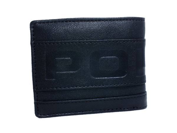 ポリス POLICE Metoro メトロ 二つ折り 短財布 メンズ PA-58100-10 ブラック